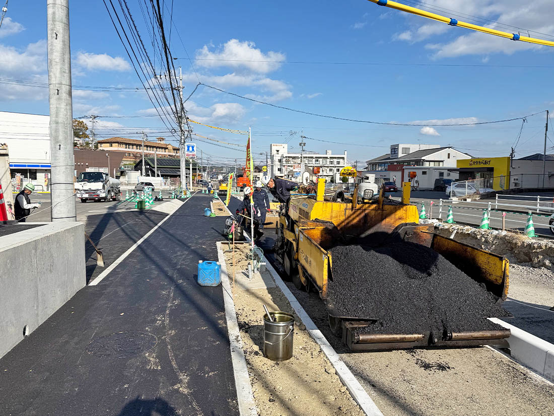舗装工事画像