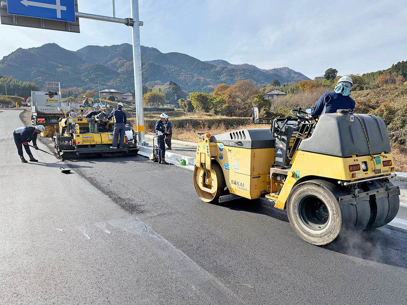 舗装工事画像
